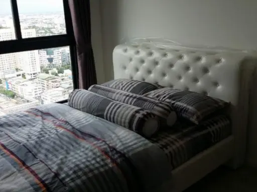 ปล่อยเช่า Quinn Condo รัชดา 17 ห้องสวย ทำเลเยี่ยม โซฟาหนังปรับนอนได้ เฟอร์ครบสุดๆ จองเลยวันนี้ images