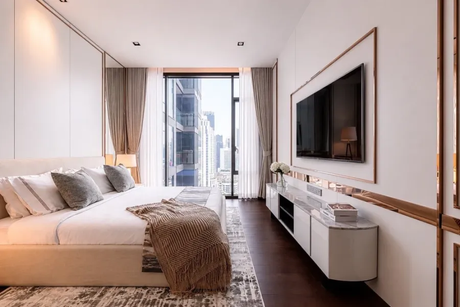 ให้เช่า Q1 Sukhumvit ห้องพร้อมอยู่ เฟอร์พร้อม ชั้นสูง อยู่สบาย จองเลย