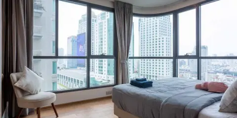 ห้องนี้ห้ามเลื่อนผ่าน ให้เช่า คอนโด​ Q ชิดลม-เพชรบุรี ไม่ต้องให้บรรยาย ลากกระเป๋ามาได้เลย