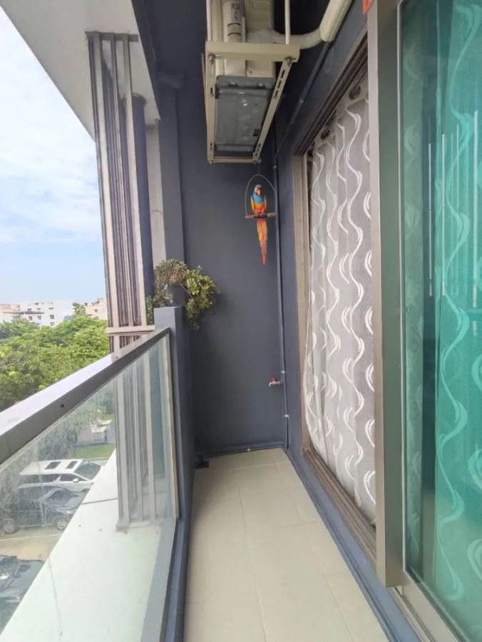 For sale, for rent, Condo Ease 2 Rama 2, 4th floor, bright and comfortable room, partitioned, with furniture, don't just look.