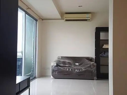 Condo for rent, Park View Vibhavadi, simple decoration. Beautiful view without blocking the building Just drag your bags in.