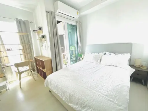 Sell ​​Chapter One Eco Ratchada-Huai Khwang, corner room, Mugina style, very good value, not booking is considered very missed.