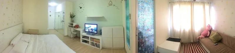 ให้เช่า Aspace condo Sukhumvit 77: ตกแต่งพร้อมอยู่ เครื่องใช้ไฟฟ้าครบ รีบๆ