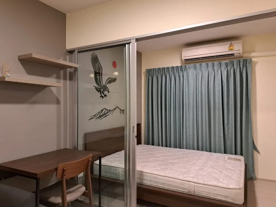 For rent, Plum Condo Park Rangsit, Phase 2, 7th floor, complete electrical appliances. decorated ready to move in Don't miss a lot