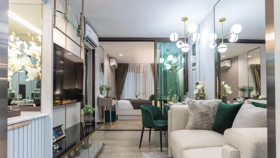 Down payment sale for Regent Home Wuttakat, 11th floor, attractive project, complete common areas, interested, reserve now.