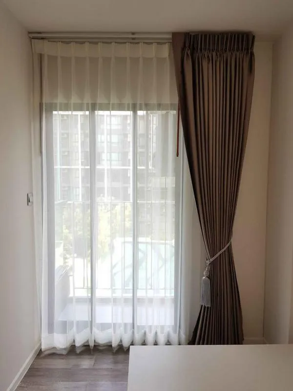 Condo for rent, Atmoz Chaengwattana, corner room every corridor The most private. There are 2 bedrooms at this price. Rent it now!!
