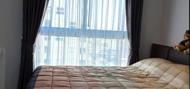 ขายด่วน Plum Condo Ramkhamhaeng Station เตียงไซด์ใหญ่สุดอลังการ นอนหลับสบาย ใครๆก็ชอบ images