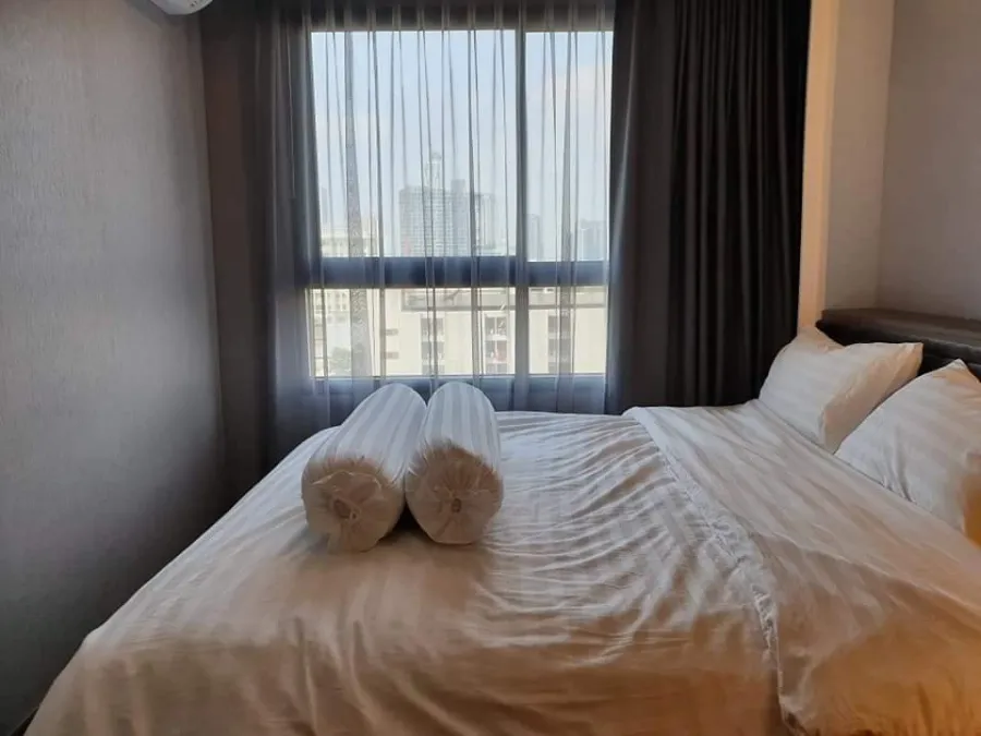 For rent, Ideo Sukhumvit 93, 9th floor, good furniture. complete electrical appliances You can reserve first. You can stay first.