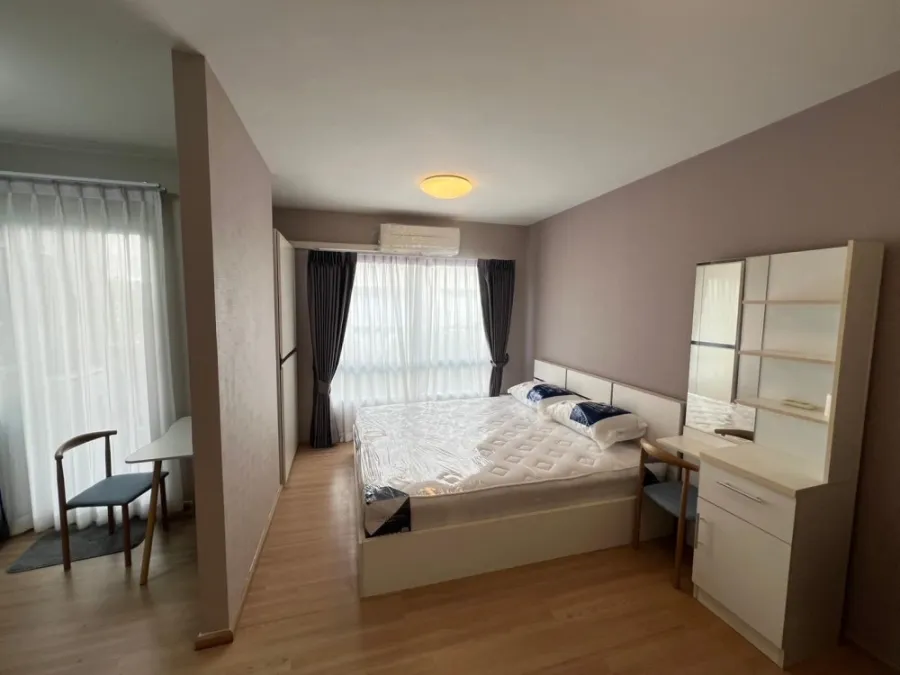 For rent or sale Plum Condo 101 ห้องพร้อมอยู่ เฟอร์เครื่องใช้ไฟฟ้าครบครัน ราคาดี รีบมาจับจองเลยจ้า อย่ารอช้า