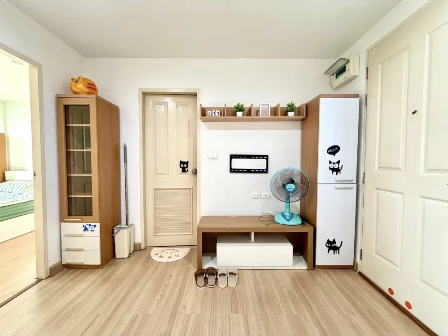 ขาย The Niche ID Ladprao-Wanghin ห้องพร้อมอยู่ เฟอร์พร้อม สิ่งอำนวยความสะดวกครบ จองเลย