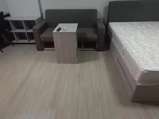 For rent, Dcondo Campus Kampangsaen, in front of Kasetsart University, easy to travel, ready to move in, students don't miss it!!