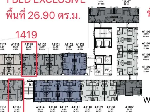 ขายดาวน์ Modiz Avantgarde .ชั้น 14 ตำแหน่ง 19 โครงการน่าอยู่ สนใจรีบจับจองเลย ห้ามพลาด