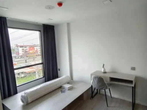 It has arrived. For rent, Kev Eva, 5th floor, a room on the edge, outside view, get the breeze, comfortable, book now, I can tell you don't miss it, h