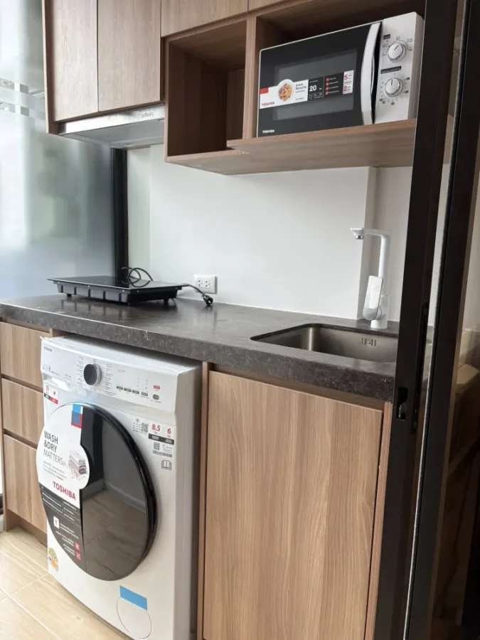 Condo for rent: Cerocco Bangna 36, ​​ready to move in, fully furnished, appliances included. Just bring your own luggage and move in. Don't miss out!