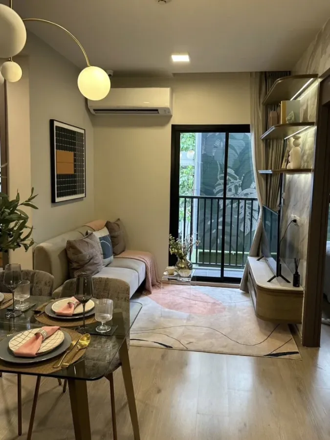ขายดาวน์ The Privacy Parc Taopoon 1 ห้องนอน 1 ห้องน้ำ มาพร้อมสิ่งอำนวยความสะดวกครบครัน วิวเมืองสวย จองเลย