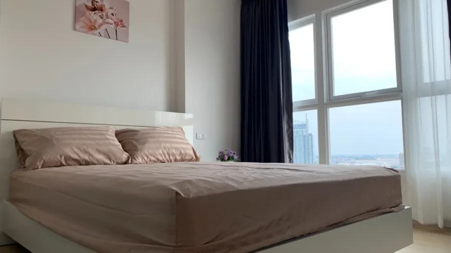 For rent: Supalai Veranda Ramkhamhaeng, 17th floor, fully furnished, ready to move in. Book now!
