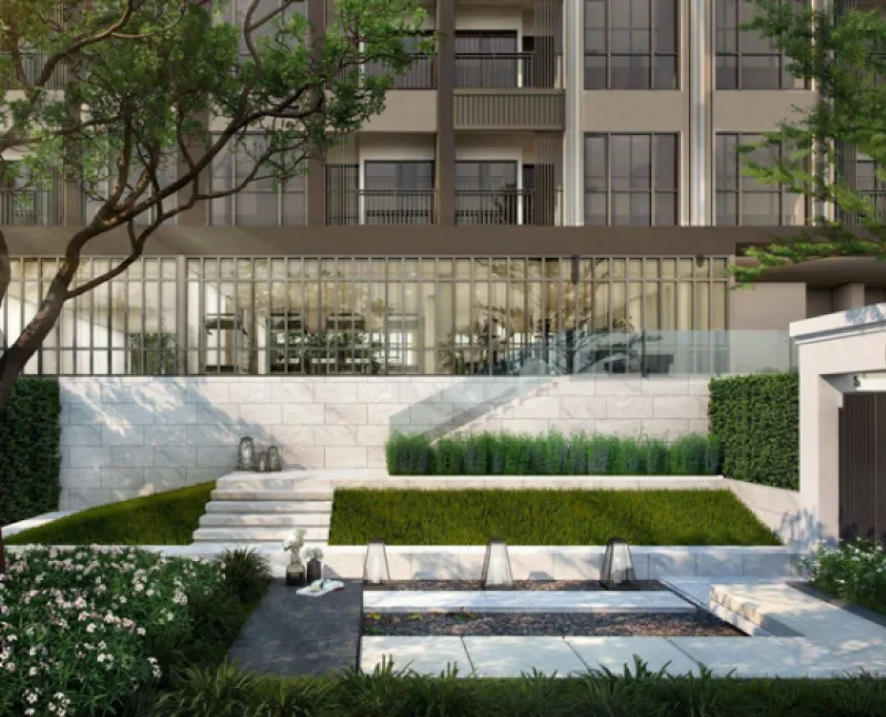 ขายดาวน์ เดอะ เนสท์ สุขุมวิท 64 ชั้น 5 วิวสวนและสระว่ายน้ำ รีบเลย