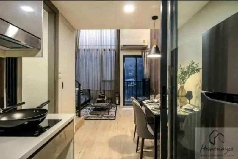 คอนโด เดอะริช พระราม 9-ศรีนครินทร์ ห้อง Loft ชั้น 26 ห้องมุม พลาดไม่ได้เลย