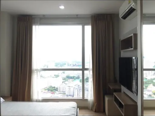 ให้เช่า ริทึ่ม รัชดา-ห้วยขวาง ห้องตกแต่งอย่างดี เฟอร์เครื่องใช้ไฟฟ้าครบ พร้อมเข้าอยู่ จองด่วนๆเลยจ้า