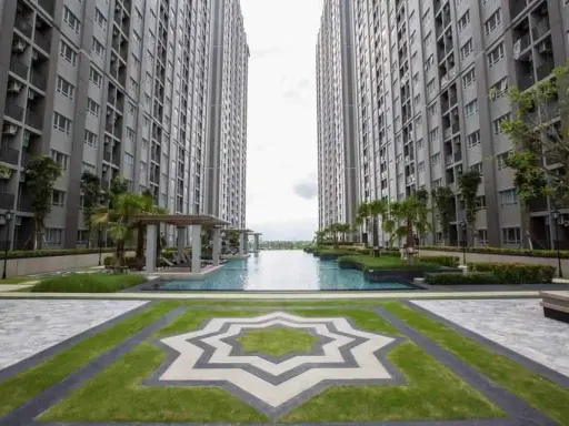 ขาย Condo Manor สนามบินน้ำ ชั้น9 ตึก B วิวสูง เห็นแม่น้ำ และสระว่ายน้ำ รีบมาจับจองเลยจ้า images