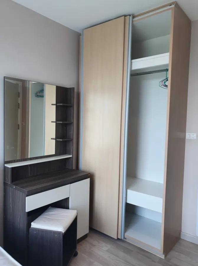 ขาย/ให้เช่า Plum Condo Chokchai 4 ชั้น 5 สูงกำลังดี เฟอร์นิเจอร์ครบ มีเครื่องซักผ้าอย่างดี จองเลยจ้า