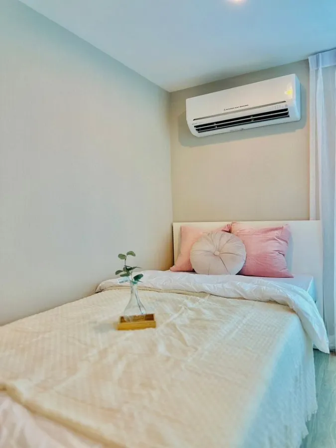 For rent Metro Sky ประชาชื่น ห้องแต่งน่าอยู่ โทนขาว สบายตา ราคาสบายกระเป๋า รีบมาจับจองเลยจ้า