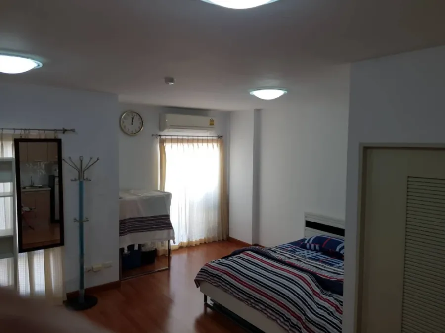 Condo for rent, Chateau in Town Ratchada 13, Studio room, 7th floor, Building 1, fully furnished, ready to move in immediately, hurry!!