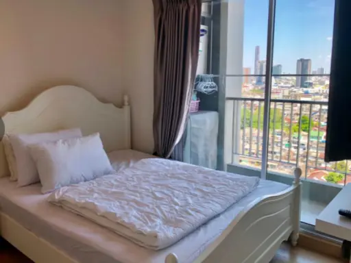 ให้เช่าคอนโด Motif Condo วงเวียนใหญ่ วิวสวยมากยิ่งตอนกลางคืนวิวเริศ หันไปในทางที่สงบ ไม่มีตึกใดบัง images