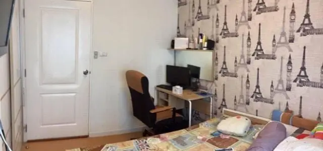 ขาย I CONDO สุขุมวิท 105 ได้วิวสระ พร้อมติดวอลเปเปอร์ทั้งห้อง สิ่งอำนวยความสะดวกครบ จบที่เดียว images