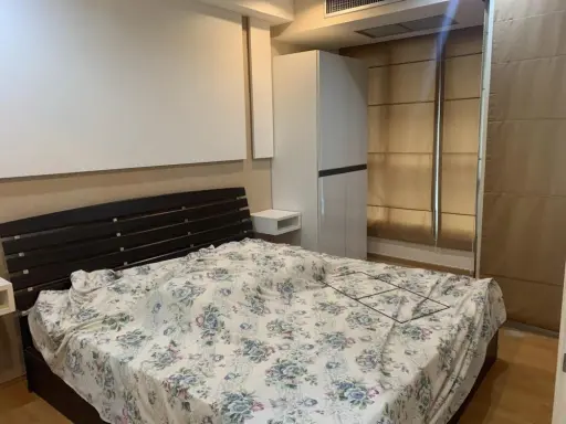 For sale: The Inspire Place ABAC Rama 9, spacious room, comfortable. The most perfect built-in furniture. You can come in and stay.