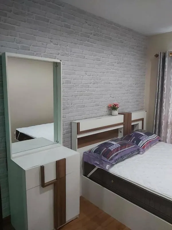 ห้องสวยมาแล้วจ้า ให้เช่า รีเจ้นท์ โฮม 18 แจ้งวัฒนะ-หลักสี่ ห้องกั้นเป็นสัดส่วน ผนังติดวอล จองเลย