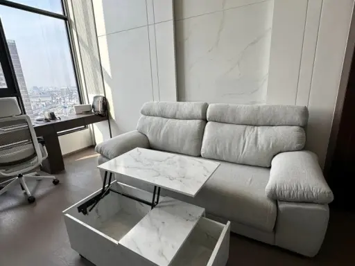 For rent: Park Origin Chula-Samyan, Duplex room, 26th floor, high view, complete here, hurry and reserve now.