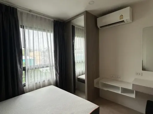 For rent: iCondo Green Space Sukhumvit 77, 1 bedroom, 1 bathroom, fully furnished and equipped. Hurry and book now!