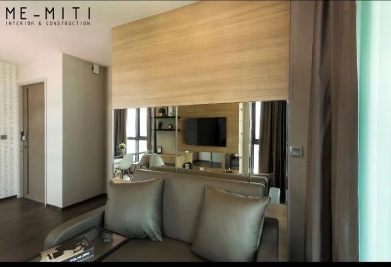 For rent**Ideo Q Siam-Ratchathewi 2Bedroom เตียงใหญ่มาก เฟอร์บิ้วอิน คุ้มกว่านี้ไม่มีแล้วว