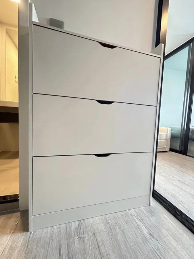 Condo for rent, Cave Eva, bright room, glass partition, fully furnished, not booking is a big mistake.