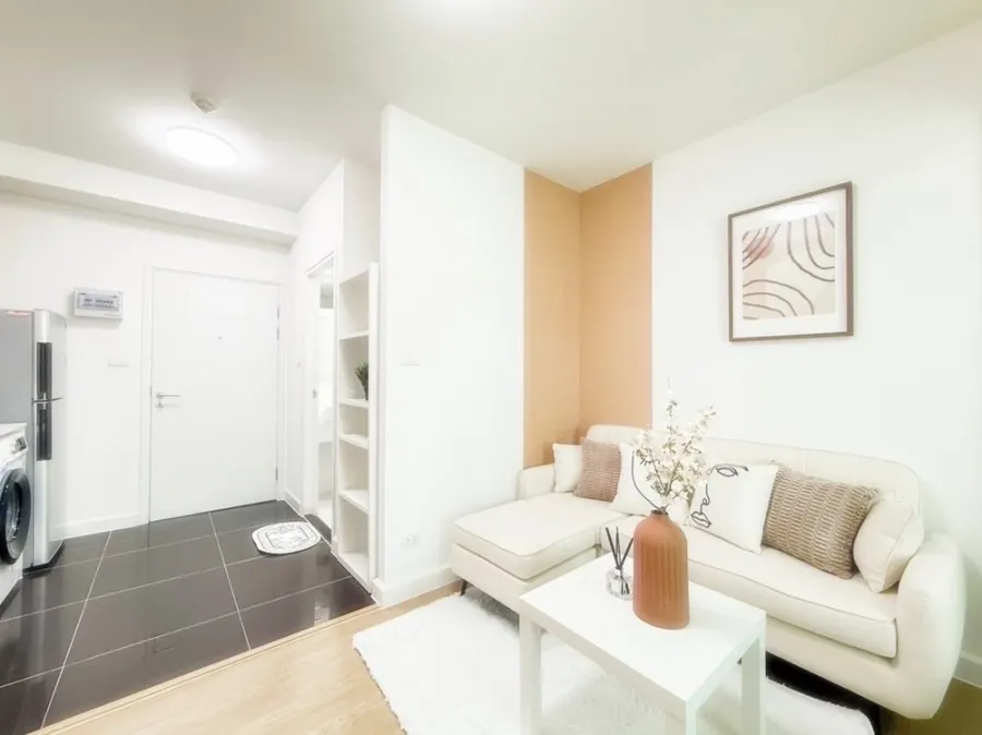For rent!! Condo A Space Me Bangna, 6th floor, beautiful room, ready to move in, good price, hurry up and book now!!