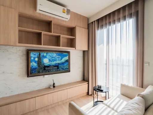 For rent: M Jatujak, 34th floor. Spacious room, fully furnished, very livable. Book now, don't wait!