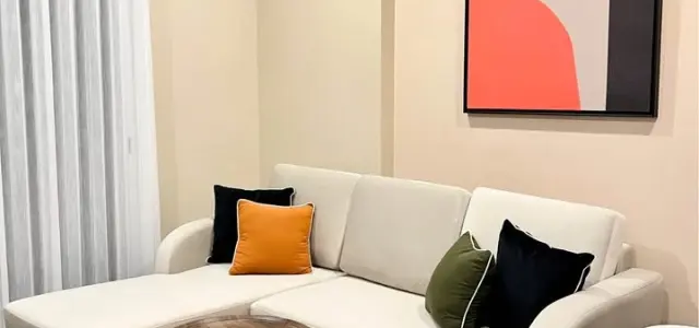 ให้เช่า The Saint Residences ห้องมุมให้ความเป็นส่วนตัว พื้นที่ใช้สอยเยอะ เฟอร์ครบครัน เห็นวิวสวย จองเลย images