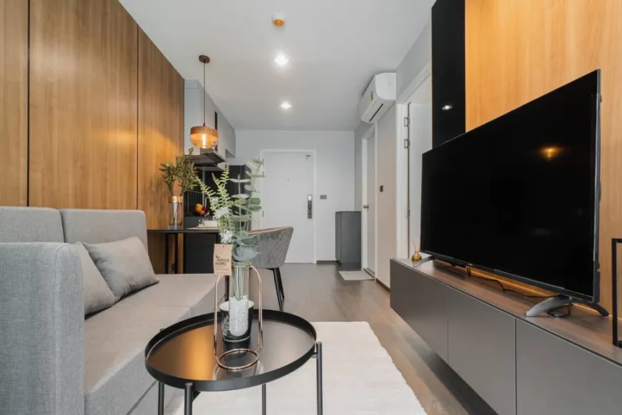 ขายคอนโด The Excel Ladprao-Sutthisan ชั้น 4 วิวสระ Full furnished มาจับมาจองได้แล้ววันนี้ อย่าพลาด