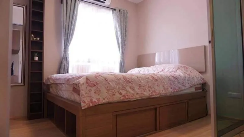 ห้องนี้แต่งน่าอยู่สุดๆๆ เฟอร์จัดเต็มมากๆๆ ให้เช่า Plum Condo แจ้งวัฒนะ สเตชั่น