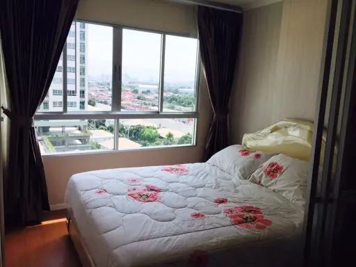 For rent: Lumpini Park Rattanathibet-Ngamwongwan, 9th floor, fully furnished, very livable. Book now!