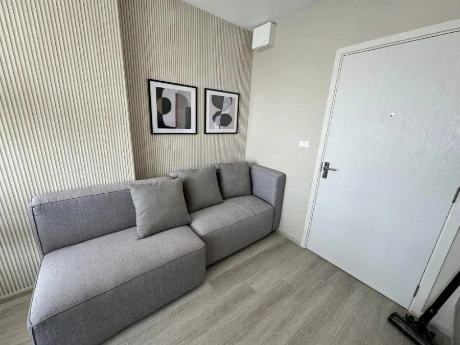 Condo for rent, Elio Sathorn-Wutthakat, studio room, 36th floor, city view, decorated in minimalist style, don't wait.