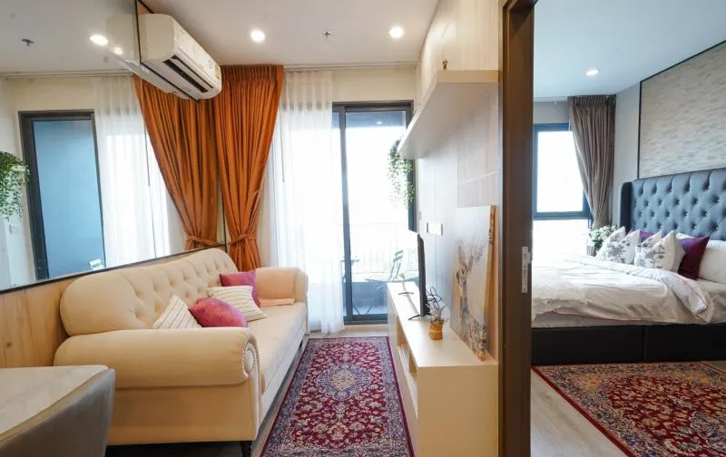 ขาย/ให้เช่า ไอดีโอ โมบิ สุขุมวิท 66 ห้องแต่งสวย เฟอร์ครบ พร้อมอยู่ค่ะ