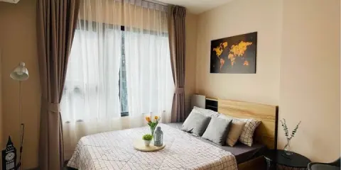For rent Aspire Erawan Prime ห้องแต่งพร้อมอยู่ กั้นแยกเป็นสัดส่วน ชั้นสูง รีบมาจองด่วนๆเลยจ้า