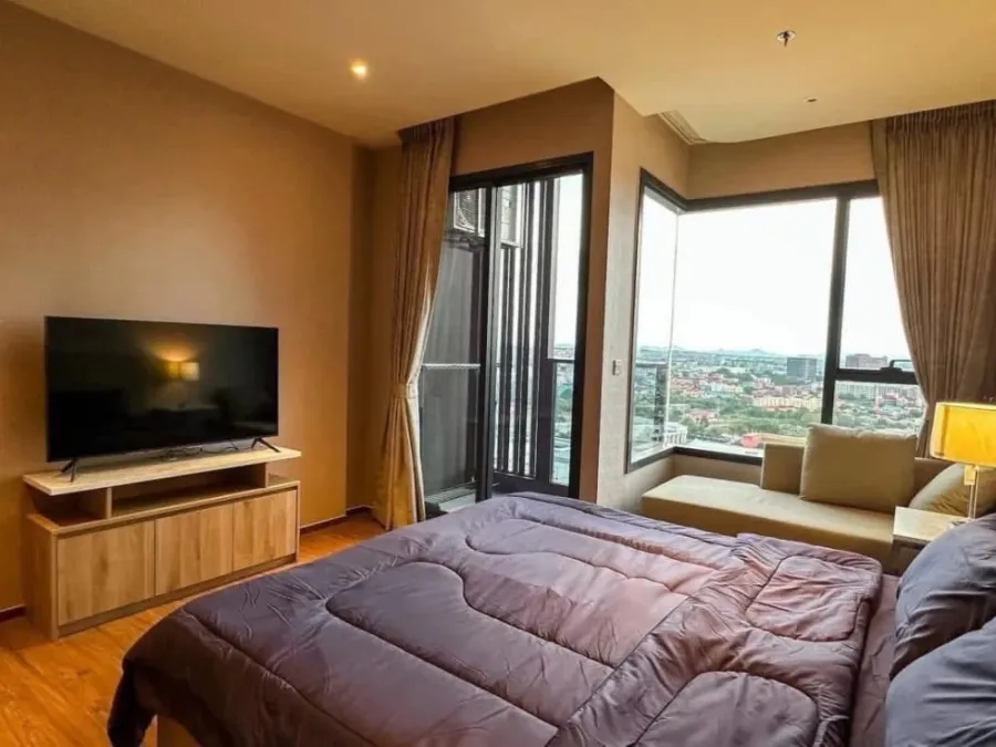 For sale or rent: One Pattaya (North Pattaya) 17th floor, Pattaya city view, great feel, fully furnished, hurry and reserve now!