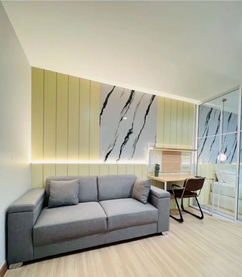Plum Condo Paholyothin 89 for rent, beautifully decorated room with built-in walls and excellent furniture. Reserve now!