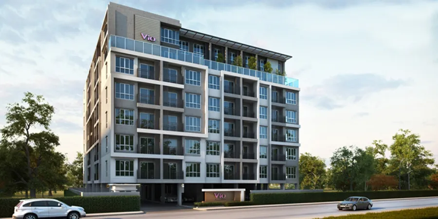 For sale, for rent, Vio Khaerai, 1 bedroom, 1 bathroom, fully wallpapered, fully furnished, good price, book now.