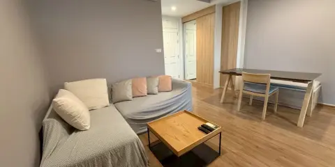 ให้เช่า U Delight Residence Riverfront Rama 3 1 ห้องนอน 1 ห้องน้ำ มาพร้อมเฟอร์ครบครัน มองเห็นวิวแม่น้ำ จองเลย