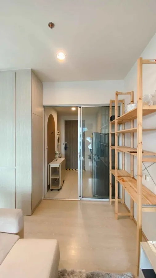 For rent!! Condo Niche Mono Sukhumvit-Puchao, 8th floor, Building B, fully furnished. Ready to move in, don't miss it!!
