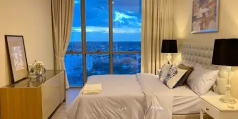 ให้เช่า 333 RIVERSIDE 2 ห้องนอน ชั้น 29 ห้องมุม วิวโค้งแม่น้ำเจ้าพระยา ห้องแต่งครบ น่าอยู่ จองเลย